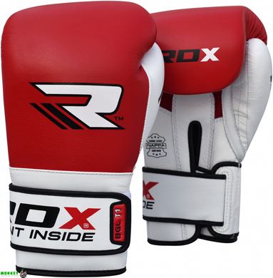 Рукавички боксерські RDX Pro Gel Red 12 ун.