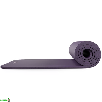 Килимок для йоги Hop-Sport HS-NB010GM NBR 1см баклажанний