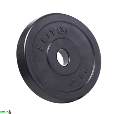 Набір Elitum Titan 68 кг з лавою HS-1065HB Pro, штангою та гантелями