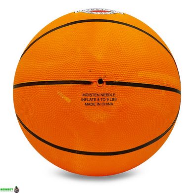 Мяч баскетбольный резиновый SPORT SP-Sport BA-4507 №7 оранжевый
