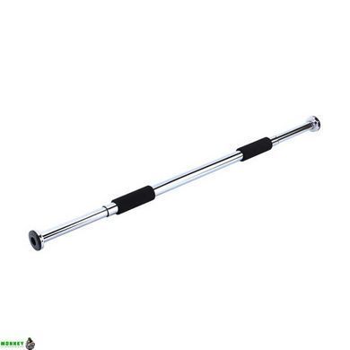 Турнік розсувний PowerPlay 4128 Pull Up Bar (60-90см.) Steel/Black