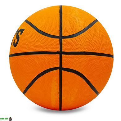 М'яч баскетбольний гумовий SPORT SP-Sport BA-4507 №7 помаранчевий
