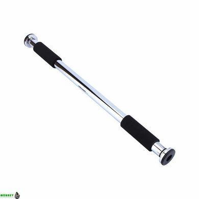 Турнік розсувний PowerPlay 4128 Pull Up Bar (60-90см.) Steel/Black