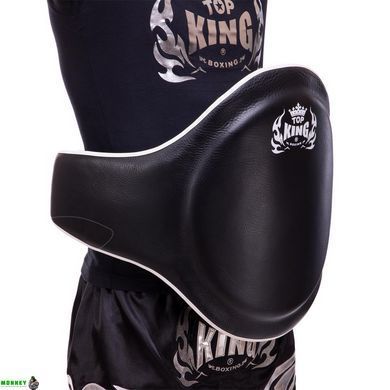 Пояс тренера кожаный TOP KING Professional TKBPPB L черный