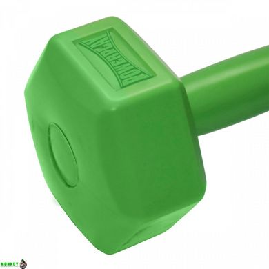 Гантель композитна PowerPlay 4124 Hercules 2 кг. Зелена (1шт.)