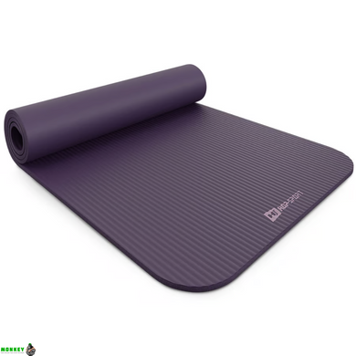 Килимок для йоги Hop-Sport HS-NB010GM NBR 1см баклажанний