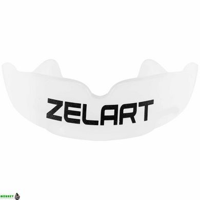 Капа боксерская одночелюстная Zelart BO-3604-L Прозрачный L