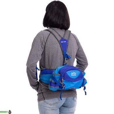 Сумка поясная COLOR Life WAIST BAG TY-5335 Фиолетовый-малиновый