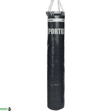 Мішок боксерський Циліндр з кільцем і ланцюгом SPORTKO MP-4091 висота 150см кольори в асортименті