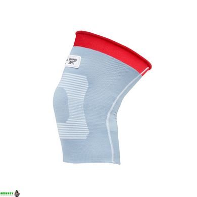 Фиксатор колена Reebok Speedwick Knee Support белый, красный Уни L