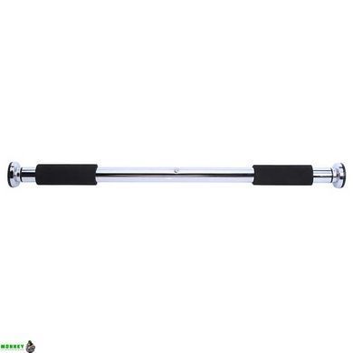 Турнік розсувний PowerPlay 4128 Pull Up Bar (60-90см.) Steel/Black