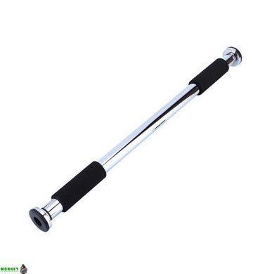 Турнік розсувний PowerPlay 4128 Pull Up Bar (60-90см.) Steel/Black