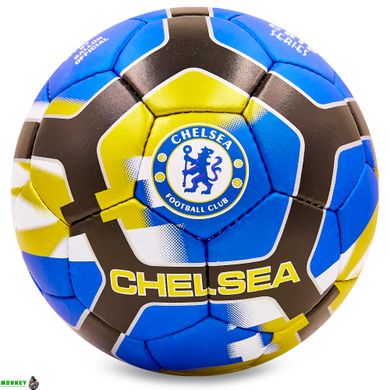 М'яч футбольний №5 Гриппі 5сл. CHELSEA BALLONSTAR FB-6698 (№5, 5 сл., пошитий вручну)