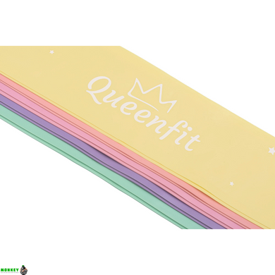Набор резинок для фитнеса Queenfit 0,5-30кг