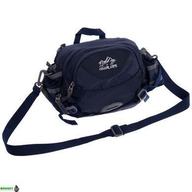 Сумка поясная COLOR Life WAIST BAG TY-5335 Фиолетовый-малиновый