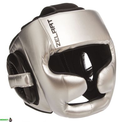 Шлем боксерский с полной защитой ZELART BO-1355 M-XL цвета в ассортименте