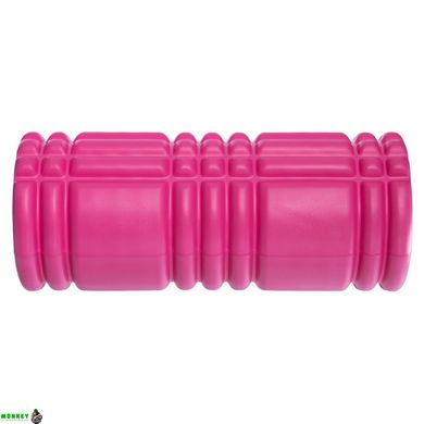 Роллер для йоги та пілатесу (мфр рол) SP-Sport Grid 3D Roller FI-6277 33см кольори в асортименті