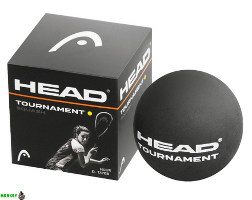 М'яч для сквошу Head Tournament Squash Ball Bk