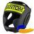 Боксерский шлем Phantom APEX Full Face Neon One Size Black/Yellow (капа в подарок)