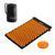 Коврик акупунктурный 4FIZJO Аппликатор Кузнецова 72 x 42 см 4FJ0041 Black/Orange