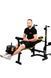 Набор Besport PowerPro 109кг с прямым грифом и скамьей WB-004