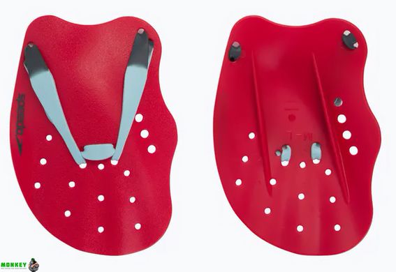 Лопатки для плавания Speedo TECH PADDLE AU красный, синий Уни L