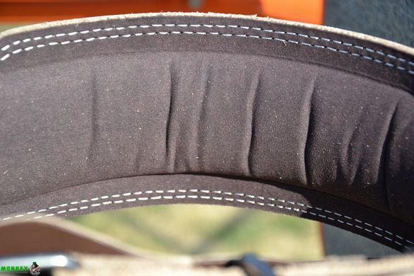 Пояс для тяжелой атлетики MadMax MFB-246 Full leather кожаный Chocolate brown L