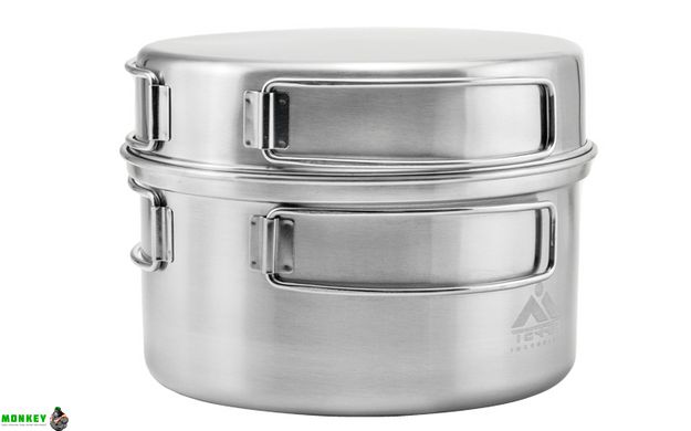 Набор стальной посуды Terra Incognita Pot Pan Set