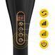 Ручной вибрационный массажер для тела 4FIZJO Long Stick 7 в 1 Black (P-5907739319142)