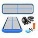 Мат гімнастичний надувний 4FIZJO Air Track Mat 300 x 100 x 15 cм White/Blue (P-5907739311771)