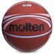 Мяч баскетбольный резиновый №7 MOLTEN B7RD-1500BRW оранжевый
