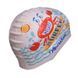 Шапочка для плавания детская MadWave Junior SURFER M057912 Белый