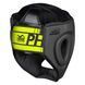 Боксерский шлем Phantom APEX Full Face Neon One Size Black/Yellow (капа в подарок)