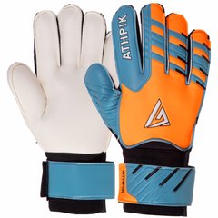Перчатки вратарские юниорские с защитными вставками на пальцы ATHPIK SP-Sport FB-9277B (PVC, р-р 5-7, цвета в ассортименте)