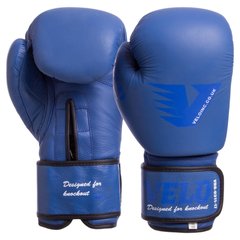Перчатки боксерские кожаные VELO VL-8187 10-14 унций цвета в ассортименте