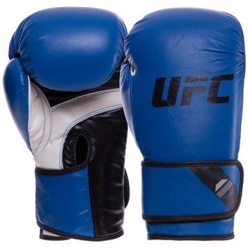 Рукавички боксерські UFC PRO Fitness UHK-75036 Синій 14 унцій синій