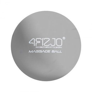 Масажний м'яч 4FIZJO Lacrosse Ball 6.25 см Grey (P-5907739314314)
