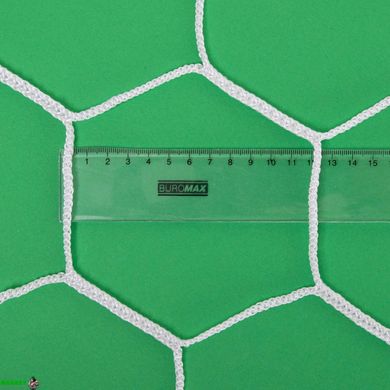 Сітка на ворота футбольні тренувальна безвузлова CIMA C-7528 7,32x2,44x1,5м