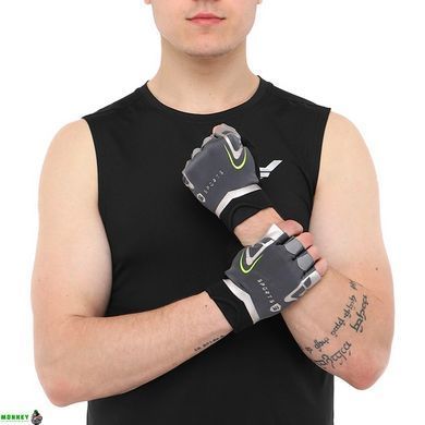 Перчатки для фитнеса и тренировок SP-Sport BC-307 Черный M
