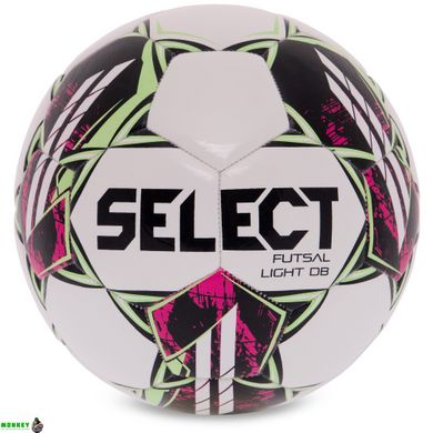 М'яч для футзалу SELECT FUTSAL LIGHT DB V22 №4 білий-зелений