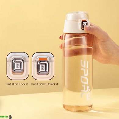 Пляшка для води CASNO 550 мл KXN-1220 Рожева