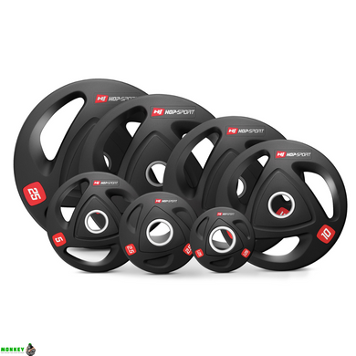 Набір олімпійський Hop-Sport PRO 180кг з грифом 165см