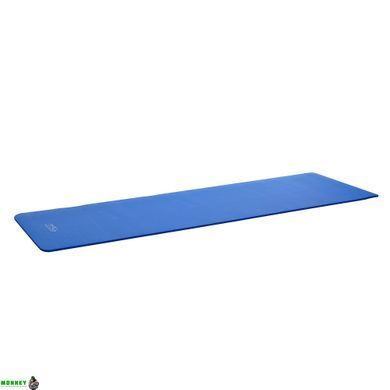 Коврик для йоги и фитнеса 4FIZJO 180x60x1,5 см NBR Blue (P-5907222931035) синий