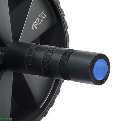 Ролик (гімнастичне колесо) для преса 4FIZJO Ab Wheel Black/Blue (P-5907739314857)