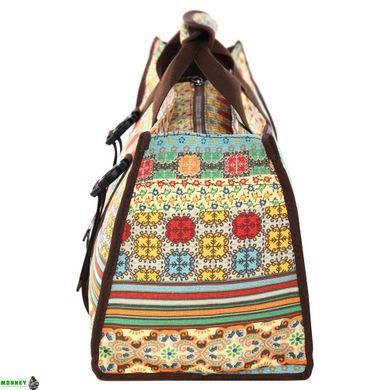 Сумка для фітнесу та йоги SP-Sport DoYourYoga Yoga bag FI-6971-3 бежевий-блакитний