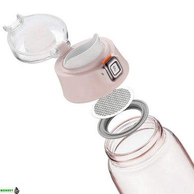 Пляшка для води CASNO 550 мл KXN-1220 Рожева