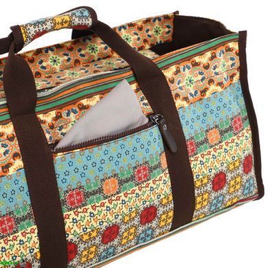Сумка для фітнесу та йоги SP-Sport DoYourYoga Yoga bag FI-6971-3 бежевий-блакитний