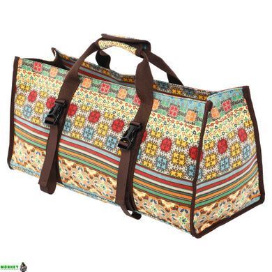 Сумка для фітнесу та йоги SP-Sport DoYourYoga Yoga bag FI-6971-3 бежевий-блакитний