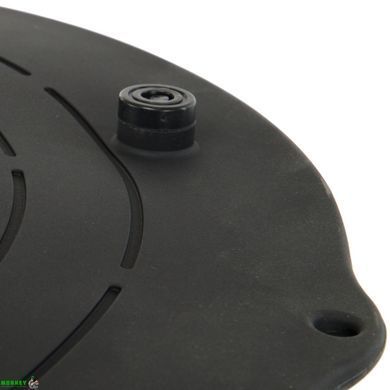 Полусфера для фитнеса с эспандерами BOSU MINI SPOINT FI-1936 Черный-голубой