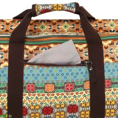 Сумка для фітнесу та йоги SP-Sport DoYourYoga Yoga bag FI-6971-3 бежевий-блакитний